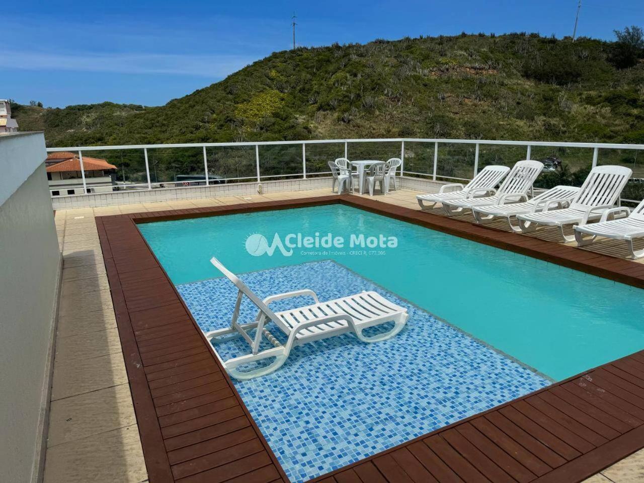 Vista Maravilhosa! 3 Quartos Com Ar, 2 Vagas E Lazer Incrivel Com Piscina E Churrasqueira Arraial do Cabo Esterno foto